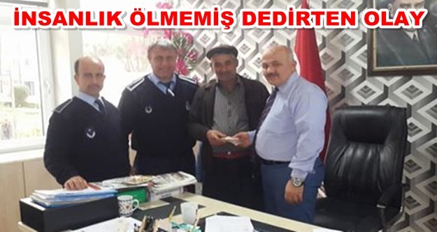 Alanya zabıtasından örnek davranış