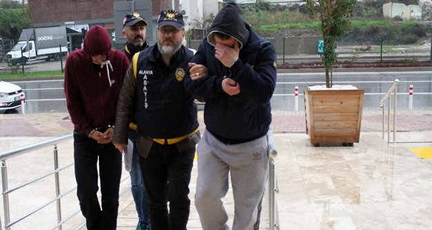 Alanya’da senenin son hırsızları tutuklandı