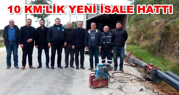 Alanya’nın içme suyu hattı yenileniyor