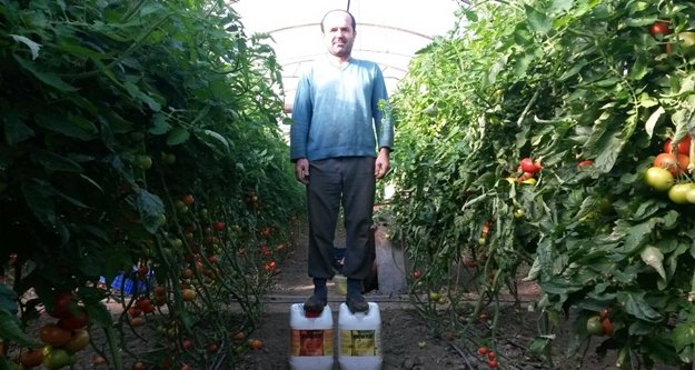 Antalyalı çiftçiden kaşiflere taş çıkartacak buluş