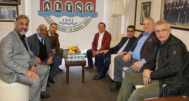 ASKED'den ALTSO'ya teşekkür ziyareti