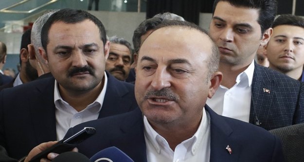 Bakan Çavuşoğlu'ndan ABD'ye şok çıkış!