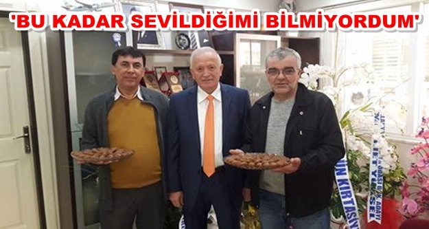 Başkan Nuri Demir'e sevgi seli