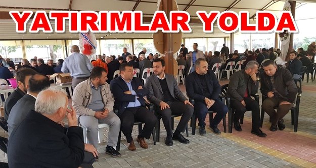 Başkan Toklu muhtarla buluştu
