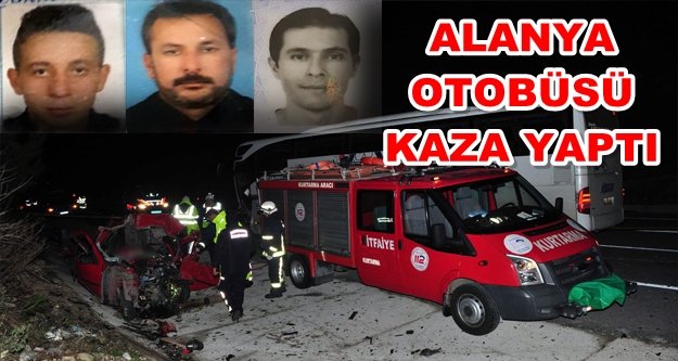 Feci kaza: 3 ölü 12 yaralı var