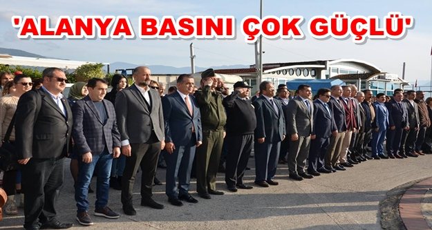 Gazeteciler Günü törenle kutlandı