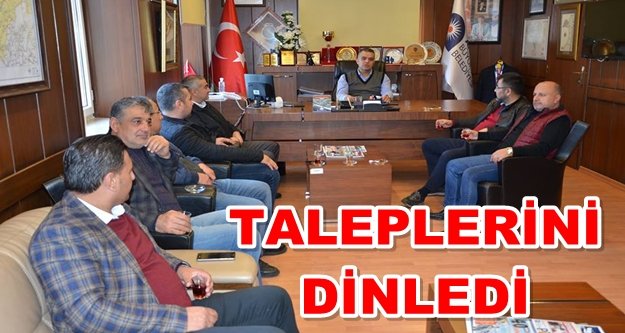 Güney muhtarları ağırladı