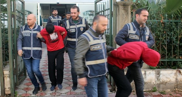 Hırsızlık operasyonu: 5 gözaltı var