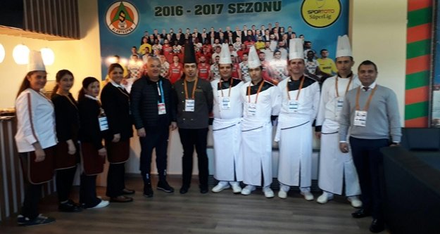 İkramlar Taç Otel'den