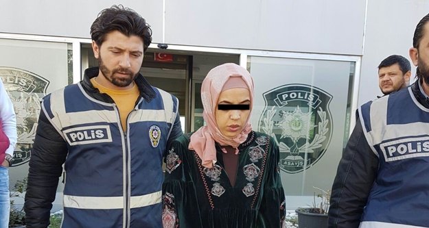 İsrailli kadın AVM hırsızı yakayı ele verdi