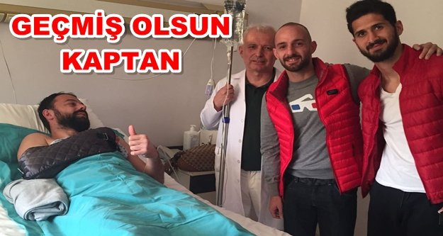 Kalecimiz Haydar ameliyat oldu