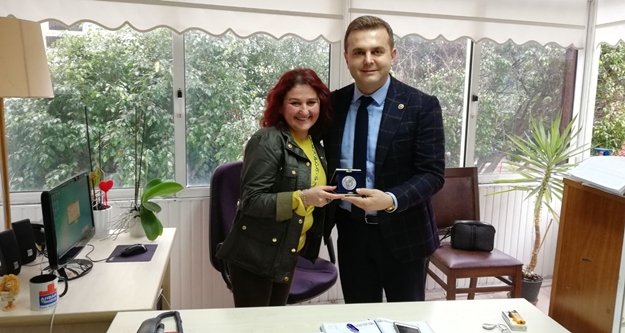 Keyaoğlu'ndan Vekil Kök'e plaket