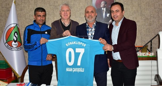 Konaklıspor'dan Başkan Çavuşoğlu'na ziyaret