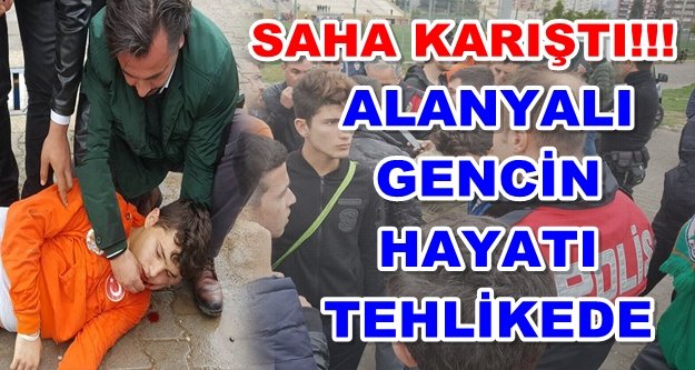 Mahmutlarspor maçında bıçaklı kavga: Ağır yaralılar var