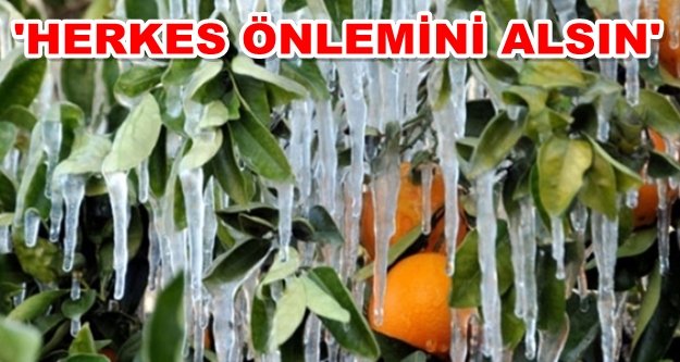 Meteorolojiden Alanya'ya don uyarısı!