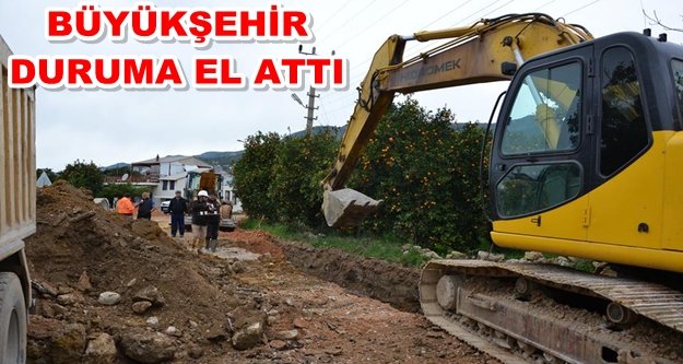 Oba’nın altyapı sorunu bitiyor