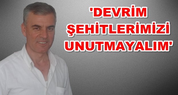 Özbaş, şehit ve aydınlarımızı andı
