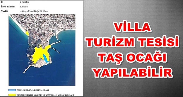 Şok İddia! Alanya Kalesi imara açılabilir