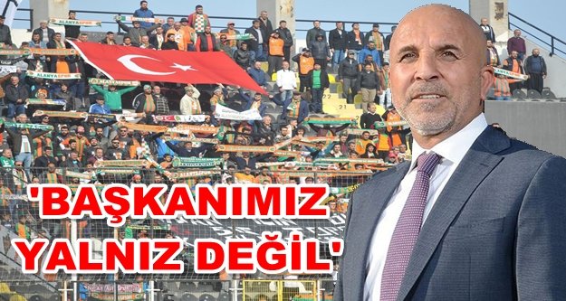 Taraftar Çavuşoğlu'na sahip çıktı