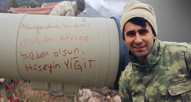 Afrin'den Alanya'ya mesaj var!