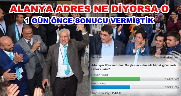 Alanya Adres yine hedefi 12'den vurdu