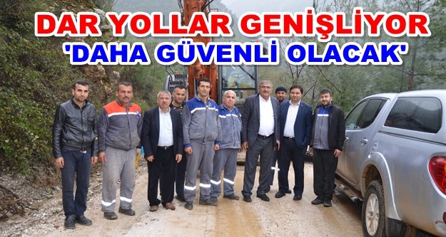 Alanya'da iki mahallenin yolları yapılıyor