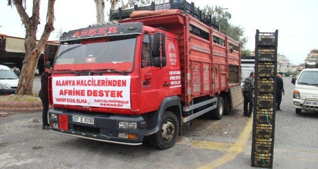 Alanya muzu askerlerimize ulaştı
