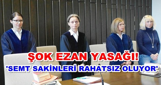 Alanya'nın kardeş şehrinde ezana yasak