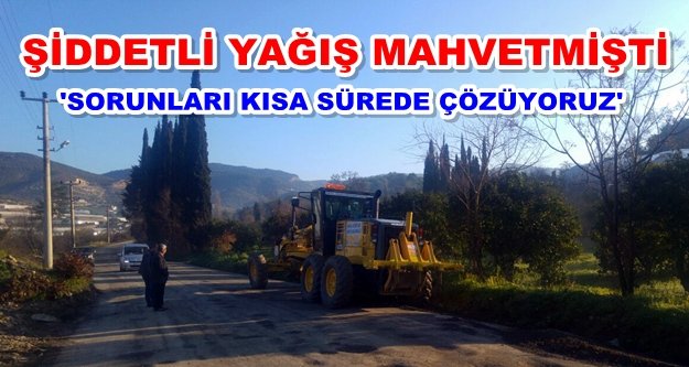 Alanya'nın yollarına bakım