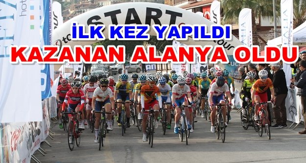 Alanya’da kadınlar yarıştı!