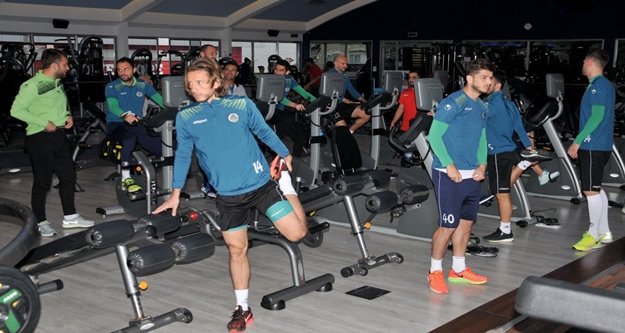 Alanyaspor fitness çalıştı