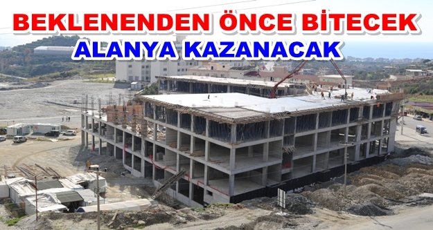 ALKÜ Eğitim Fakültesi bitmek üzere