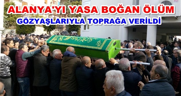 Baba, gözyaşlarıyla toprağa verildi