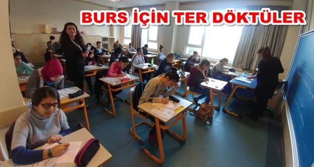 Bahçeşehir Kolejinde sınav heyecanı
