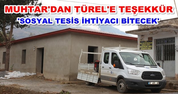 Büyükşehir'den Fakırcalı'ya Mahalle Konağı