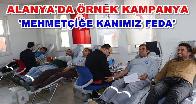 Büyükşehir personelinden anlamlı bağış