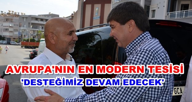 Büyükşehir’den, Alanyaspor'a anlamlı destek