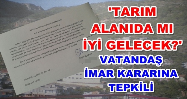 Değirmendere halkı itiraz için imza topluyor