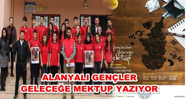'Gençlerden geleceğe mektup'