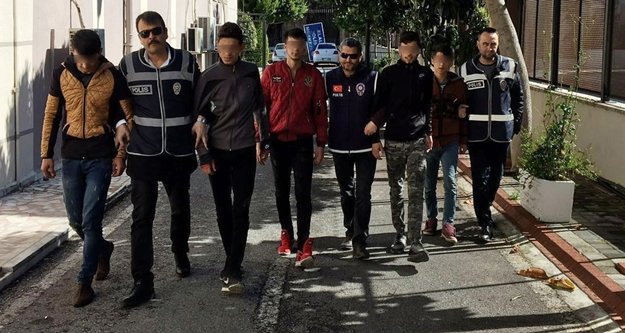 Hırsızlıktan 4 kişi tutuklandı