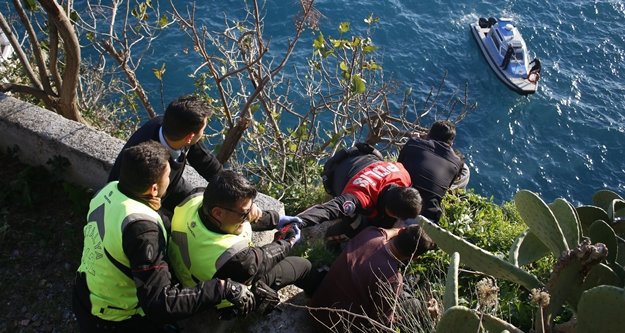 İnsan zinciriyle kurtarma seferberliği
