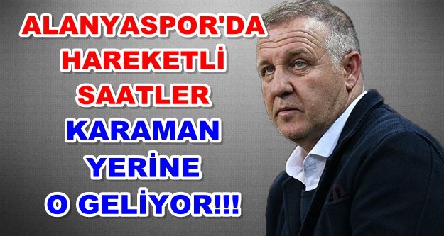 İşte Alanyaspor'un yeni teknik direktörü