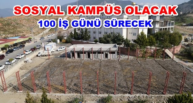 Kapalı Spor Salonu inşaatı başladı