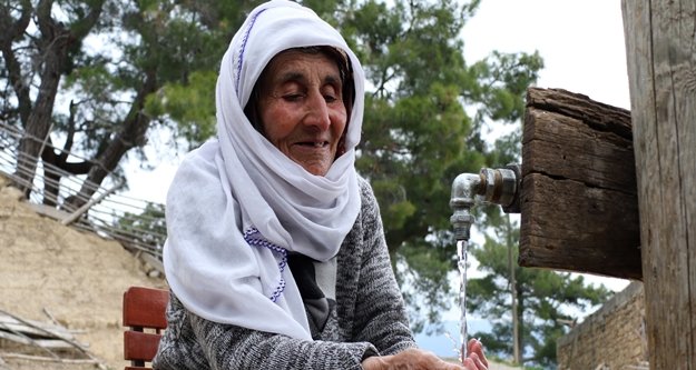 Nazife Nine'nin 40 yıllık su çilesi 3 günde bitti