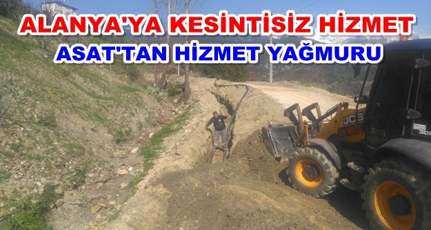 O mahallede içme suyu hattı yenileniyor