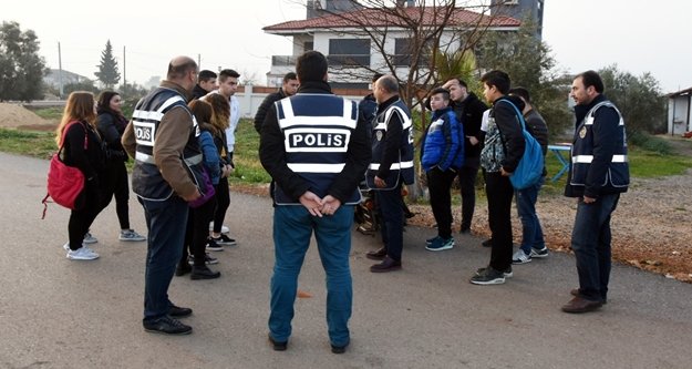 Okul çevreleri denetlendi