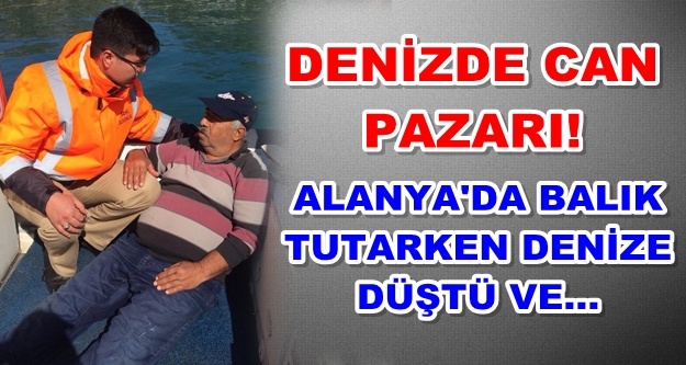 Sahil güvenlik boğulmaktan kurtardı