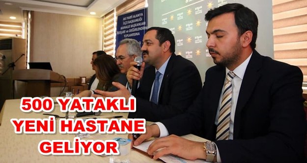 Sümer'den Alanya'ya hastane müjdesi