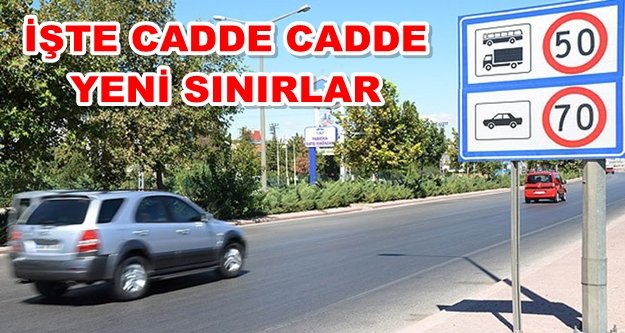 Sürücüler dikkat! Hız sınırı değişti