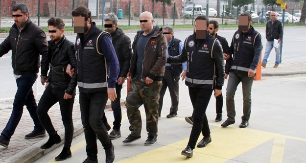 Tefecilik zanlıları Alanya Adliyesinde